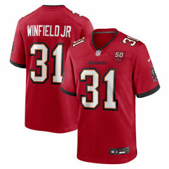 Nike Antoine Winfield Jr. Tampa Bay Buccaneers 50th Season Team Game Jersey Red