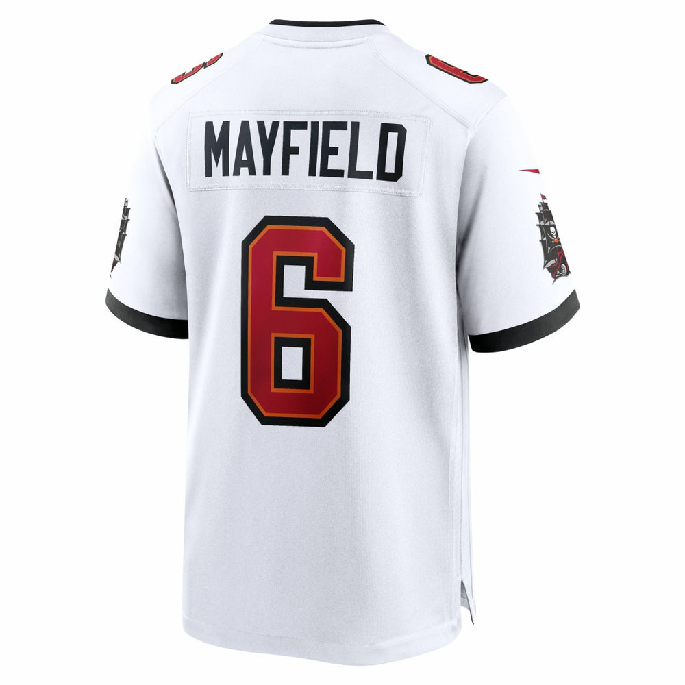 Nike Baker Mayfield Tampa Bay Buccaneers 50th Season White Game Jersey White