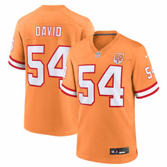 Nike Lavonte David Tampa Bay Buccaneers 50th Season Game Jersey Creamsicle