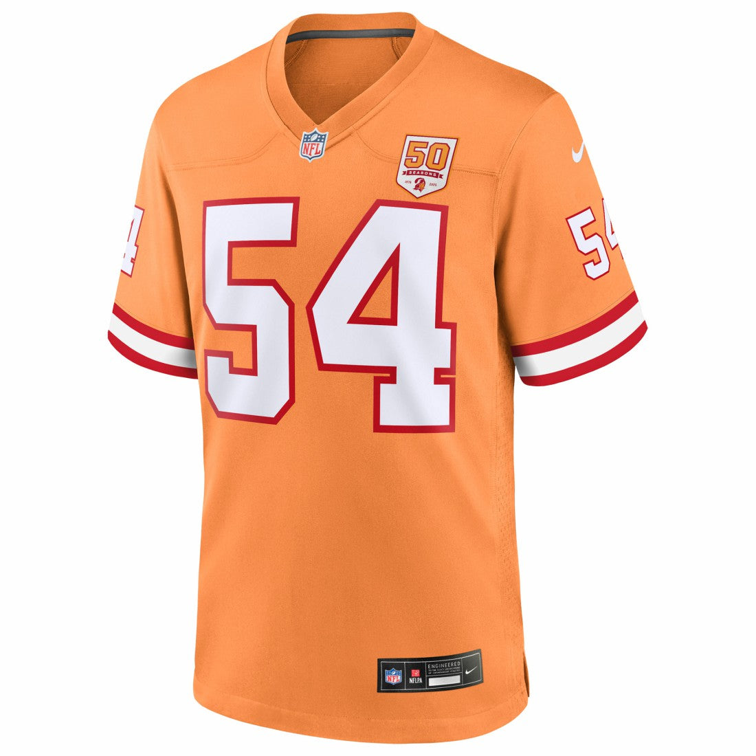 Nike Lavonte David Tampa Bay Buccaneers 50th Season Game Jersey Creamsicle