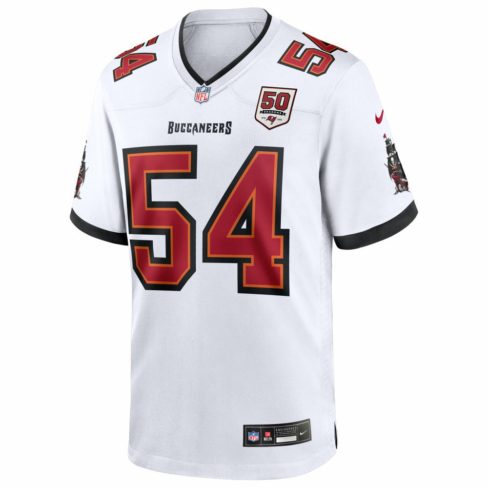 Nike Lavonte David Tampa Bay Buccaneers 50th Season White Game Jersey White