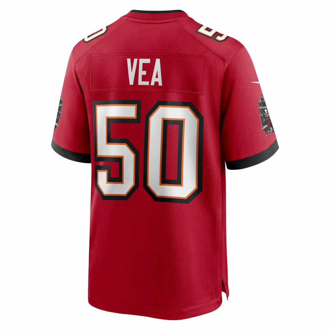Nike Vita Vea Tampa Bay Buccaneers 50th Season Team Game Jersey Red
