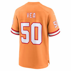 Nike Vita Vea Tampa Bay Buccaneers 50th Season Game Jersey Creamsicle