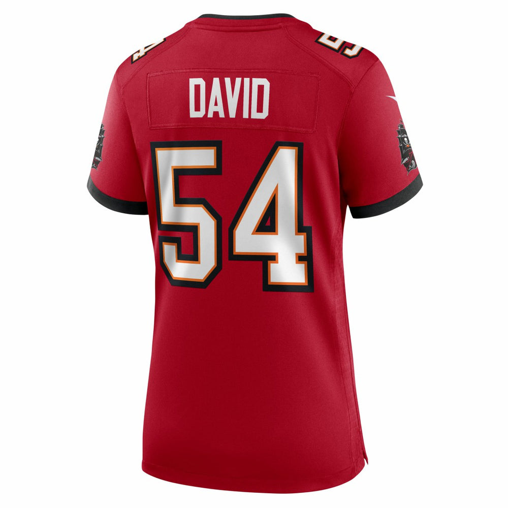 Nike Lavonte David Tampa Bay Buccaneers Women's 50th Anniversary Team Game Jersey Red
