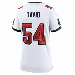 Nike Lavonte David Tampa Bay Buccaneers Women's 50th Anniversary White Game Jersey White