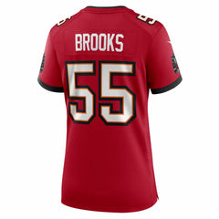 Nike Derrick Brooks Tampa Bay Buccaneers Women's 50th Anniversary Team Game Jersey Red