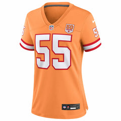 Nike Derrick Brooks Tampa Bay Buccaneers Women's 50th Season Game Jersey Creamsicle