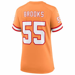 Nike Derrick Brooks Tampa Bay Buccaneers Women's 50th Season Game Jersey Creamsicle