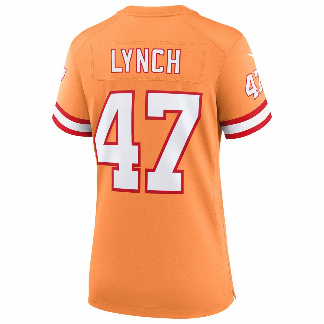 Nike John Lynch Tampa Bay Buccaneers Women's 50th Season Game Jersey Creamsicle