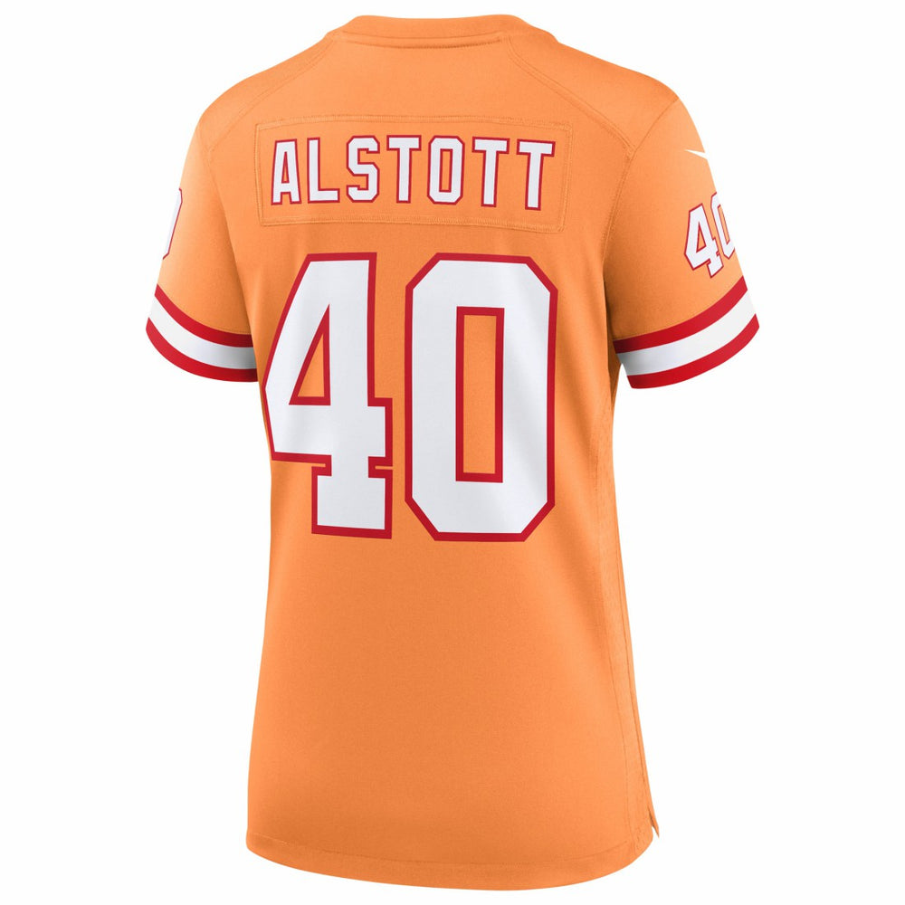 Nike Mike Alstott Tampa Bay Buccaneers Women's 50th Season Game Jersey Creamsicle