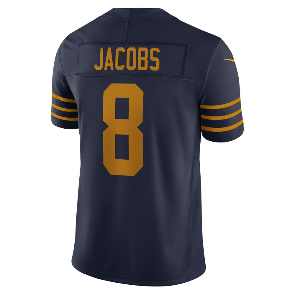 Nike Josh Jacobs Green Bay Packers The 1923 Classic Vapor F.U.S.E. Limited Jersey Navy