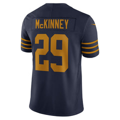 Nike Xavier McKinney Green Bay Packers The 1923 Classic Vapor F.U.S.E. Limited Jersey Navy