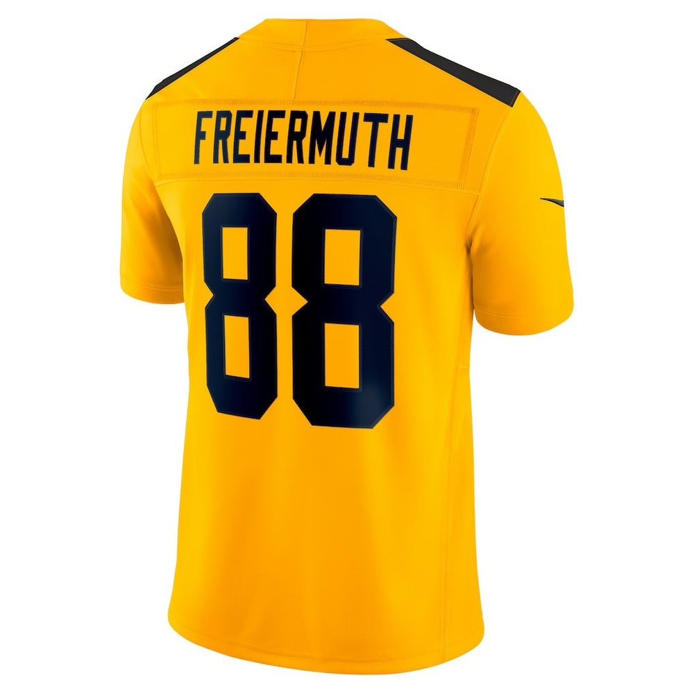Nike Pat Freiermuth Pittsburgh Steelers Alternate Vapor F.U.S.E. Limited Jersey Gold