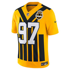 Nike Cameron Heyward Pittsburgh Steelers Alternate Vapor F.U.S.E. Limited Jersey Gold