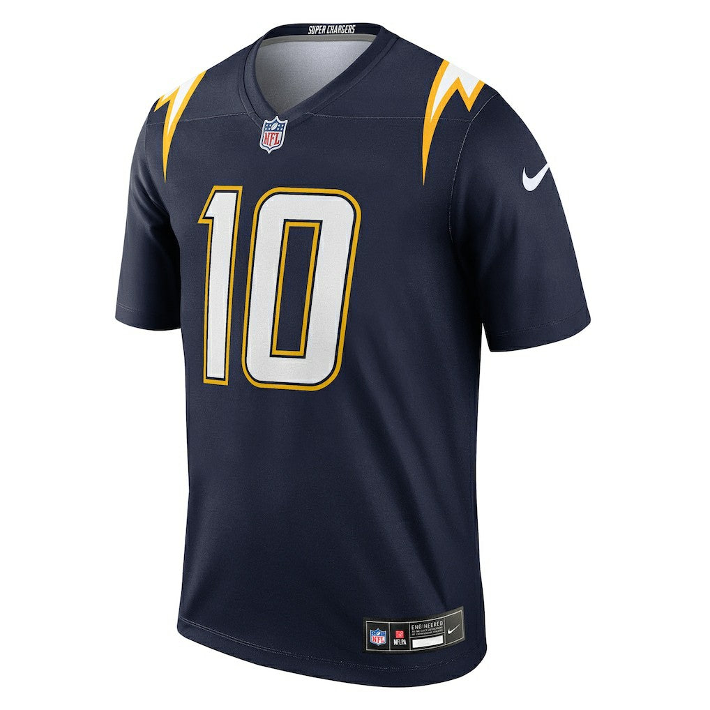 Nike Justin Herbert Los Angeles Chargers Alternate Super Chargers Legend Player Performance Top Navy