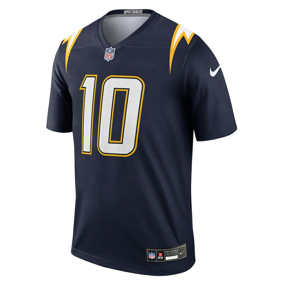 Nike Justin Herbert Los Angeles Chargers Alternate Super Chargers Legend Player Performance Top Navy
