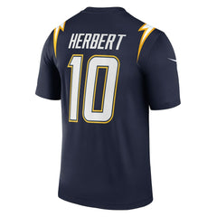 Nike Justin Herbert Los Angeles Chargers Alternate Super Chargers Legend Player Performance Top Navy
