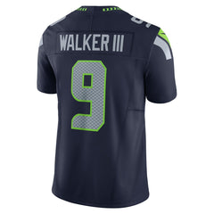 Nike Kenneth Walker III Seattle Seahawks Team 50th Season Vapor F.U.S.E. Limited Jersey College Navy