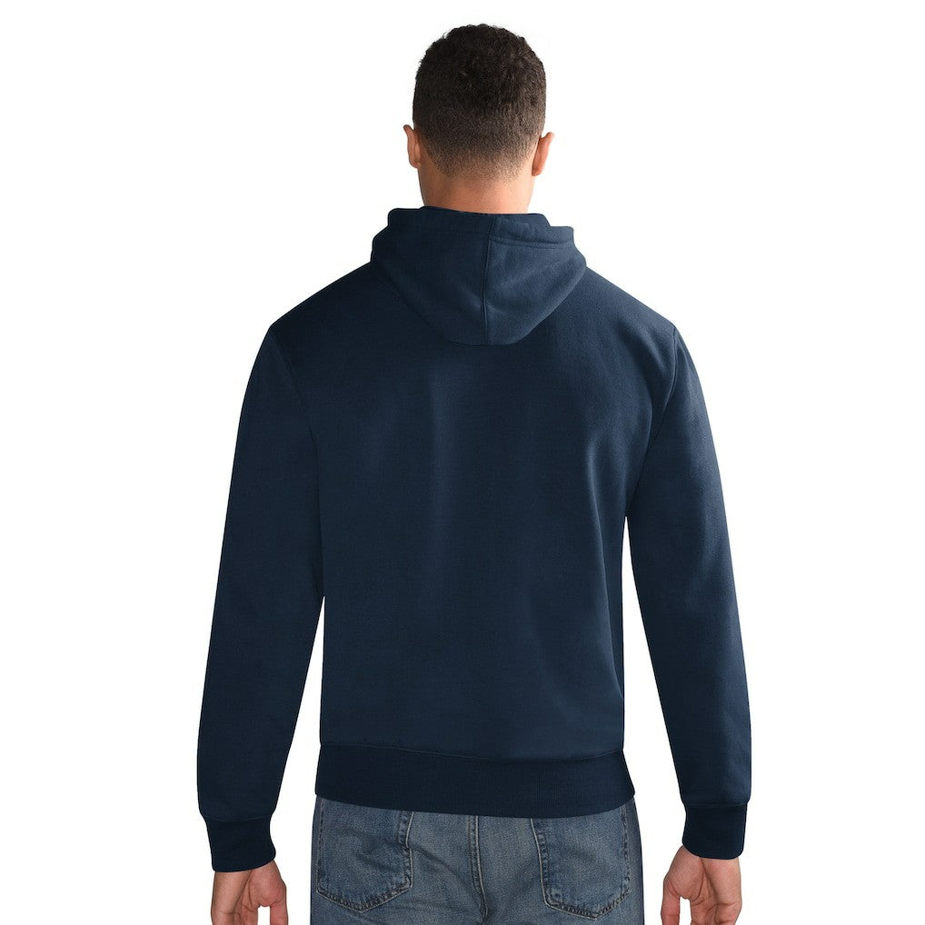 Denver Broncos Starter Vintage Pullover Hoodie Navy