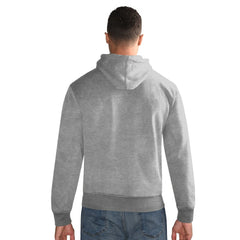 New York Giants Starter Vintage Pullover Hoodie Heather Gray