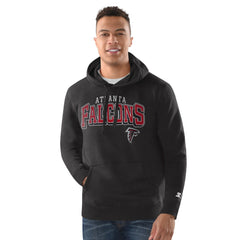Atlanta Falcons Starter Vintage Pullover Hoodie Black