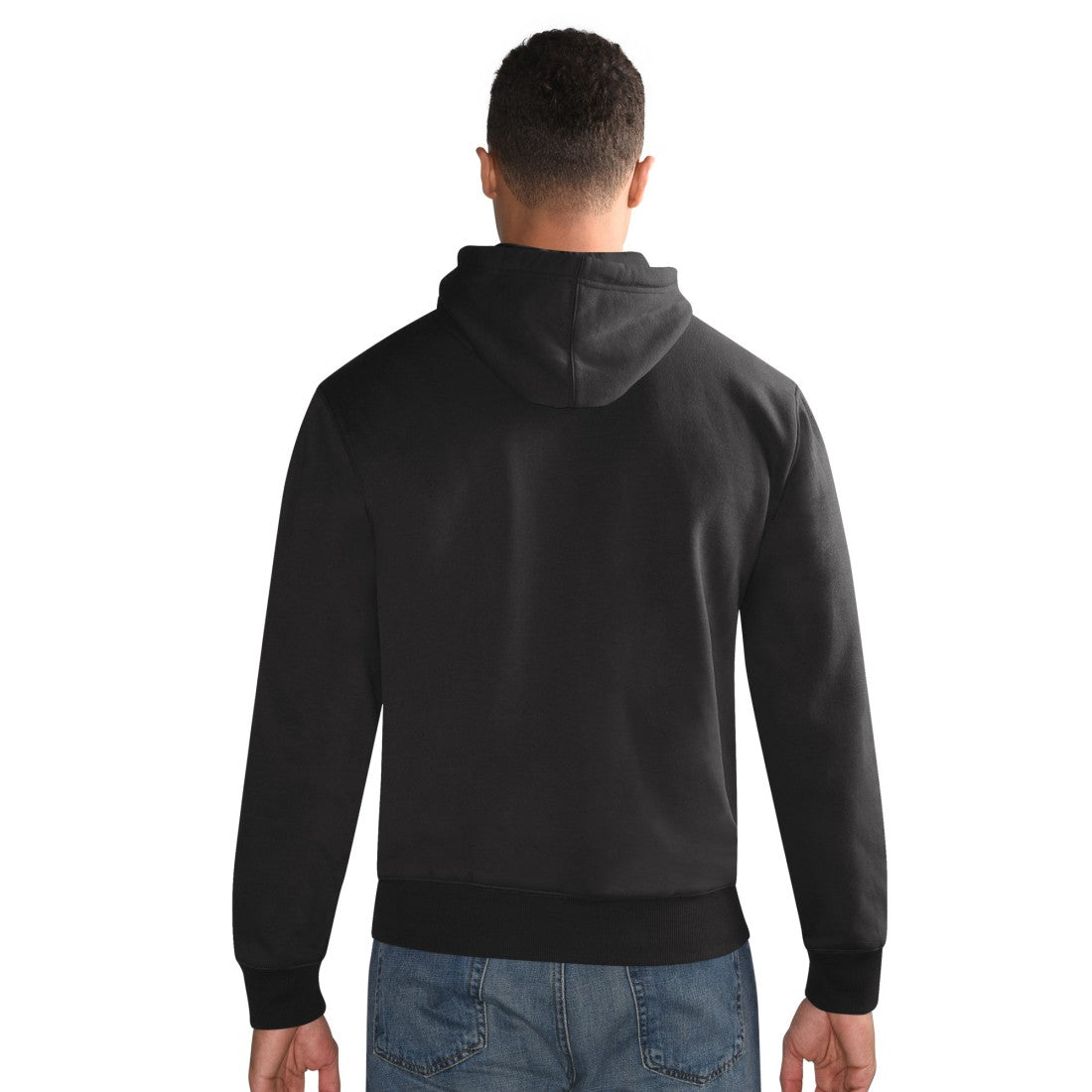 New York Jets Starter Vintage Pullover Hoodie Charcoal