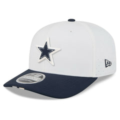 Dallas Cowboys New Era 2025 NFL Training Camp 9SEVENTY Adjustable Hat White/Navy