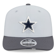 Dallas Cowboys New Era 2025 NFL Training Camp 9SEVENTY Adjustable Hat Gray/Graphite