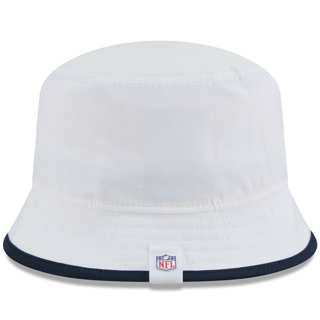 Dallas Cowboys New Era 2025 NFL Training Camp Stretch Bucket Hat White