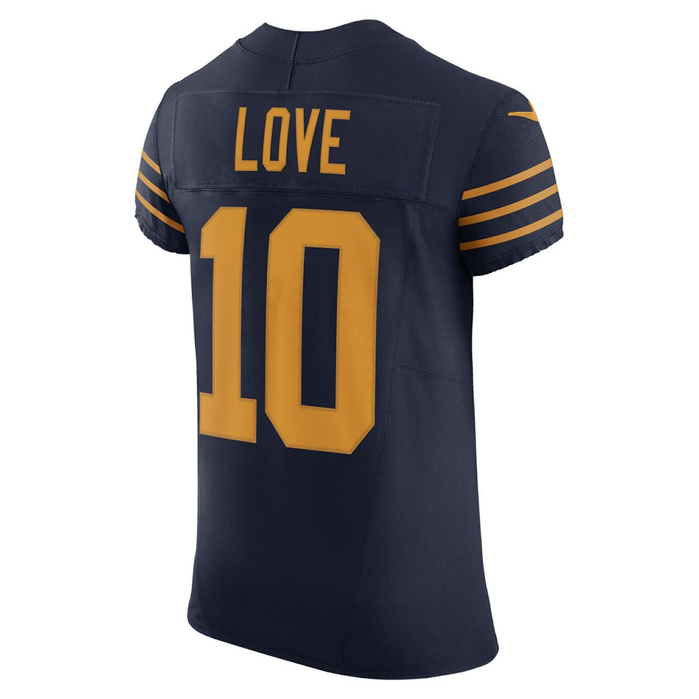 Nike Jordan Love Green Bay Packers The 1923 Classic Vapor F.U.S.E. Elite Jersey Navy