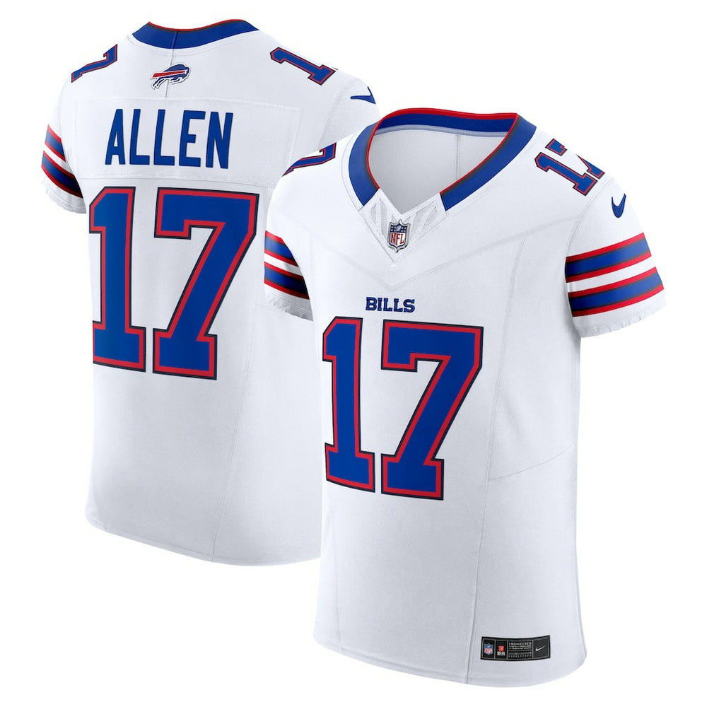 Nike Josh Allen Buffalo Bills Vapor F.U.S.E. Elite Jersey White