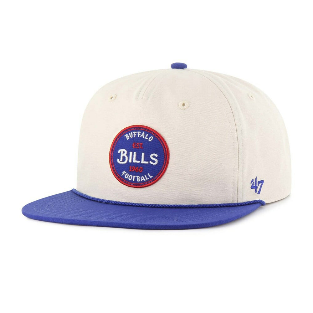 47 brand Buffalo Bills '47 Payson Captain Adjustable Hat Natural