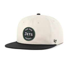 47 brand New York Jets '47 Payson Captain Adjustable Hat Natural