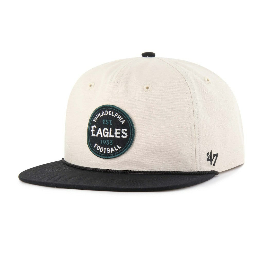 47 brand Philadelphia Eagles '47 Payson Captain Adjustable Hat Natural