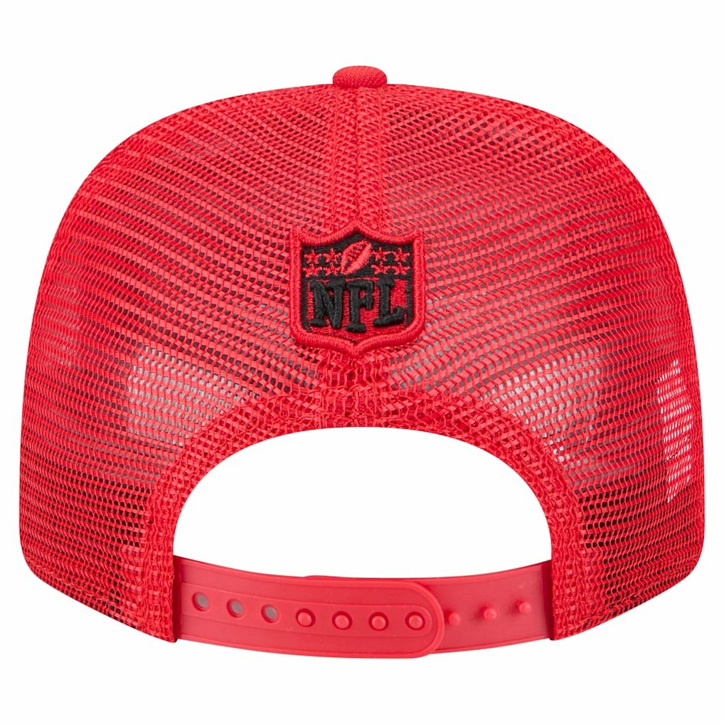 Kansas City Chiefs New Era Team Collection 9SEVENTY Stretch-Snap Adjustable Hat Red