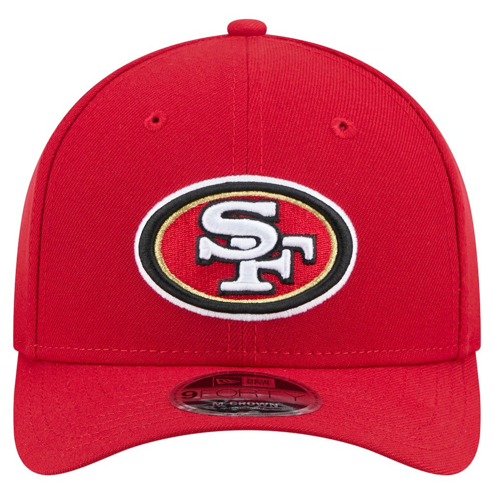 San Francisco 49ers New Era Team Collection 9FORTY M-Crown Adjustable Hat Scarlet