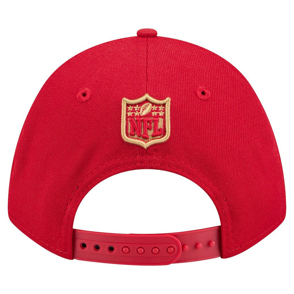 San Francisco 49ers New Era Team Collection 9FORTY M-Crown Adjustable Hat Scarlet