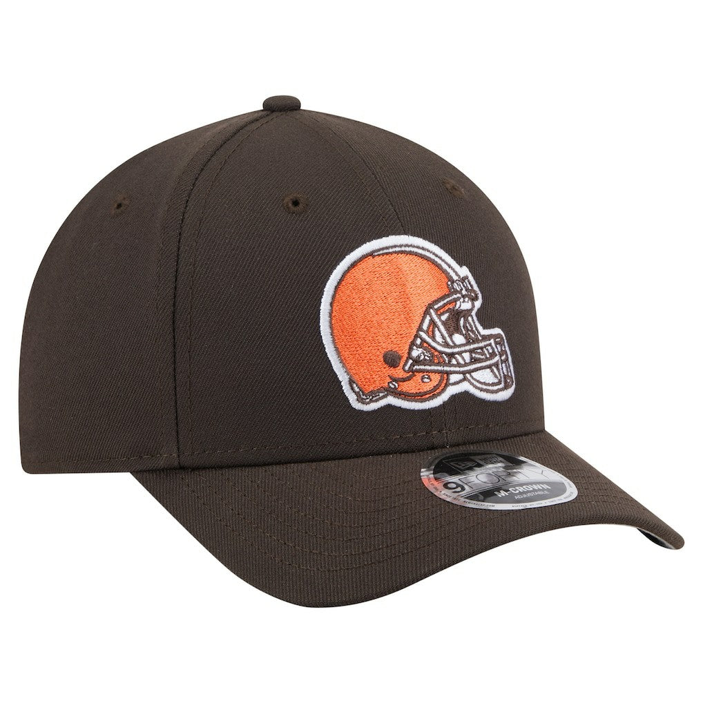 Cleveland Browns New Era Team Collection 9FORTY M-Crown Adjustable Hat Brown