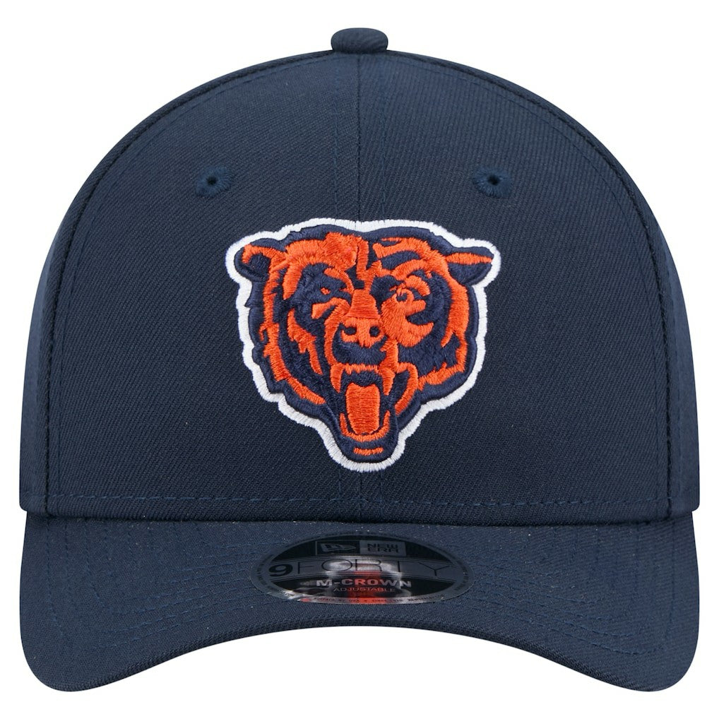 Chicago Bears New Era Team Collection 9FORTY M-Crown Adjustable Hat Navy