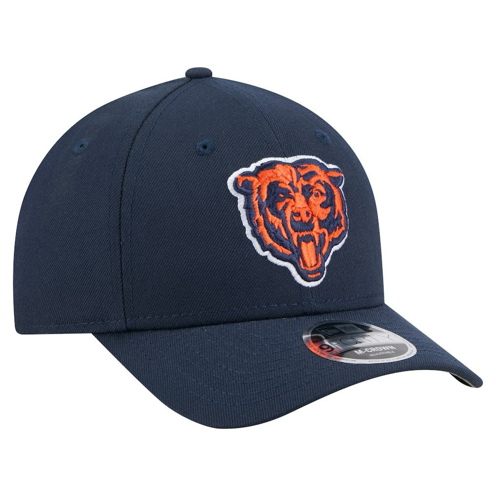 Chicago Bears New Era Team Collection 9FORTY M-Crown Adjustable Hat Navy