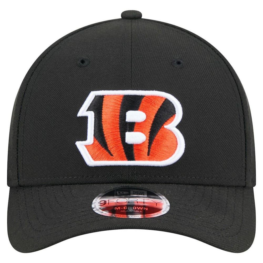Cincinnati Bengals New Era Team Collection 9FORTY M-Crown Adjustable Hat Black