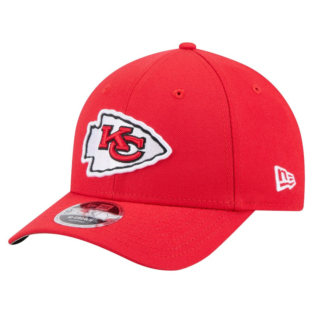 Kansas City Chiefs New Era Team Collection 9FORTY M-Crown Adjustable Hat Red