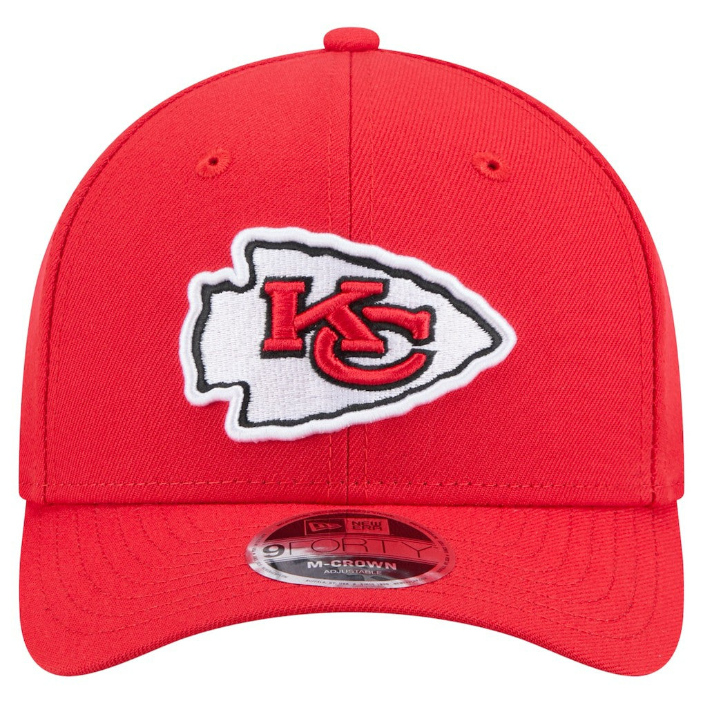 Kansas City Chiefs New Era Team Collection 9FORTY M-Crown Adjustable Hat Red