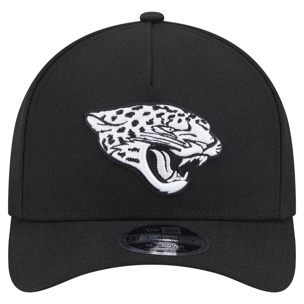 Jacksonville Jaguars New Era Team Collection 9FORTY M-Crown A-Frame Adjustable Hat Black