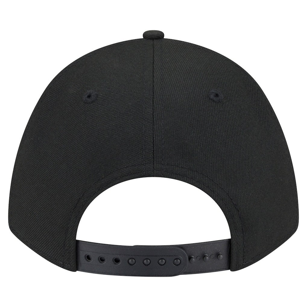 New Orleans Saints New Era Team Collection 9FORTY M-Crown A-Frame Adjustable Hat Black