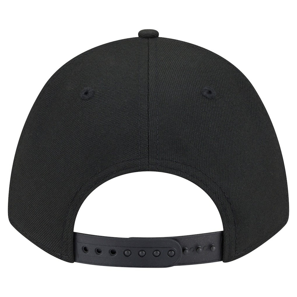New Orleans Saints New Era Team Collection 9FORTY M-Crown A-Frame Adjustable Hat Black