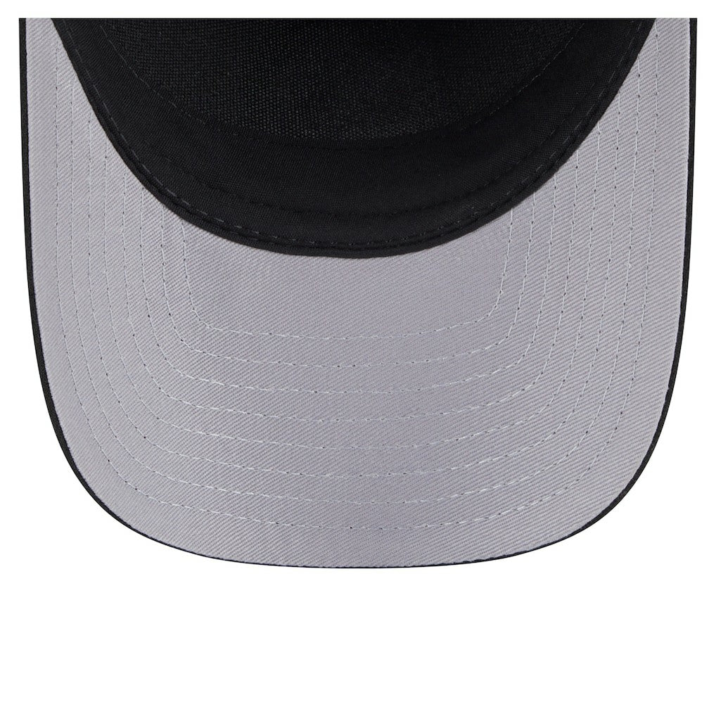 New Orleans Saints New Era Team Collection 9FORTY M-Crown A-Frame Adjustable Hat Black