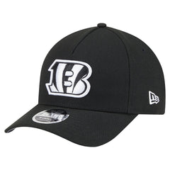 Cincinnati Bengals New Era Team Collection 9FORTY M-Crown A-Frame Adjustable Hat Black