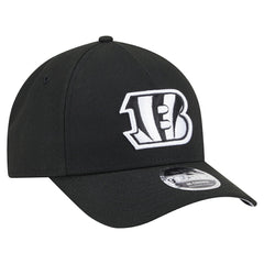 Cincinnati Bengals New Era Team Collection 9FORTY M-Crown A-Frame Adjustable Hat Black