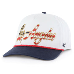 47 brand Los Angeles Chargers '47 Patriotic Overhand Hitch Adjustable Hat White